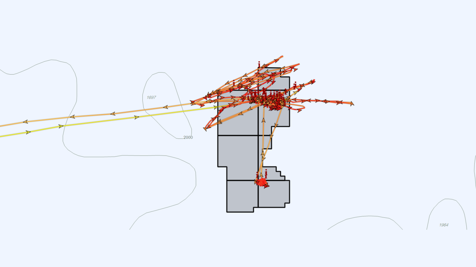 A Russian ship managed by a company under US sanctions spent 41 days on station in the central Atlantic, in an area crossed by submarine cables. The AIS track, the mining exploration blocks of the International Seabed Authority and the port call record say what it was doing there, and why a behavioural analysis can read it as infrastructure reconnaissance. /images/track-and-zones-couverture.png