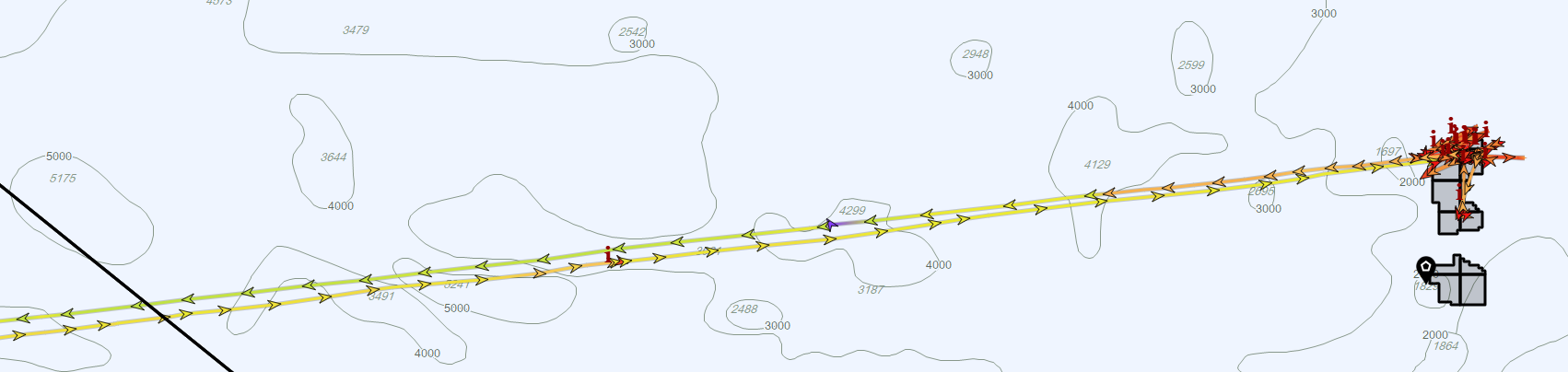 A Russian ship managed by a company under US sanctions spent 41 days on station in the central Atlantic, in an area crossed by submarine cables. The AIS track, the mining exploration blocks of the International Seabed Authority and the port call record say what it was doing there, and why a behavioural analysis can read it as infrastructure reconnaissance. /images/track-and-zones_2.png